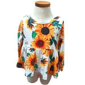 Baby Sunflower Stretchy Dress